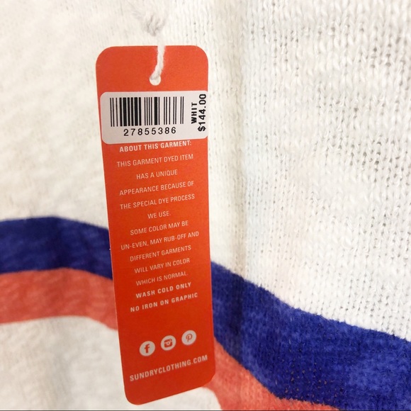 Sundry Slit Hooded Sweatshirt - Picture 6 of 8